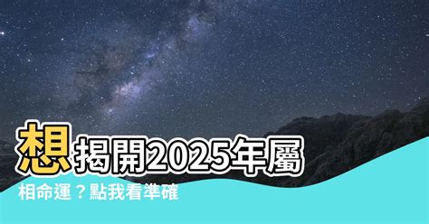 2025年屬相